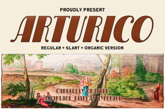 Arturico: The Retro Display Font That Elevates Small Business Branding