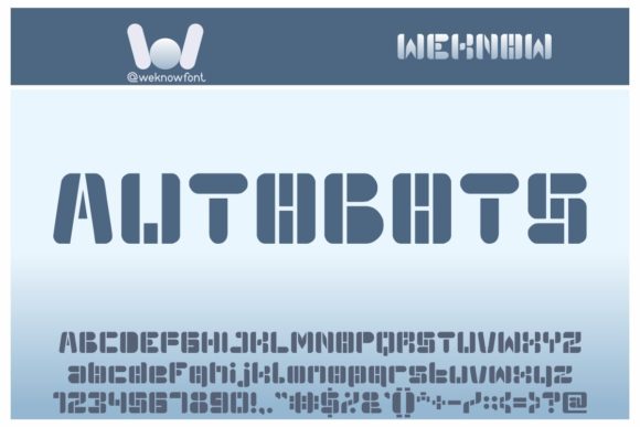Autobots Font: A Sci-Fi Inspired Display Typeface for Creative Projects