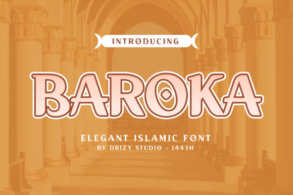 Baroka: A Whimsical Display Font for Modern Editorial Design