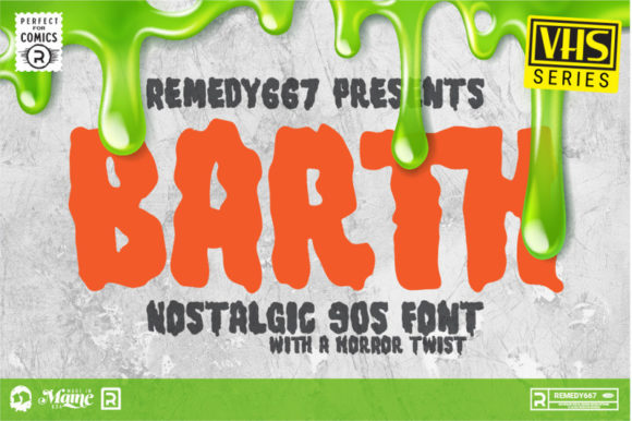 Barth Font: A Bold Display Typeface for Professional Designs