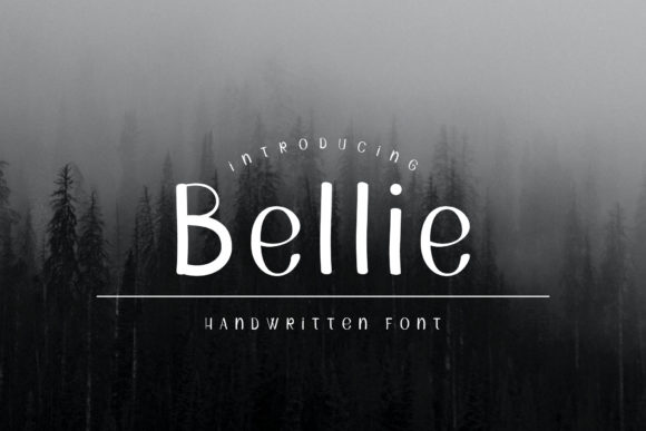 Bellie: A Cool and Casual Display Font for Creative Projects