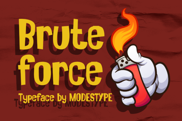 Brute Force: The Playful Display Font for Joyful Web Experiences