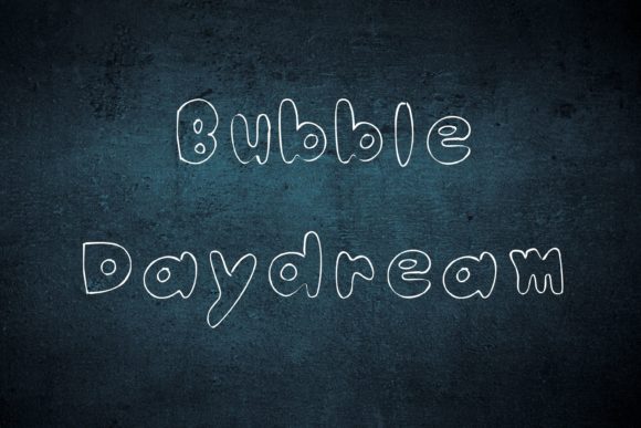 Bubble Daydream Font for Creative Web Design