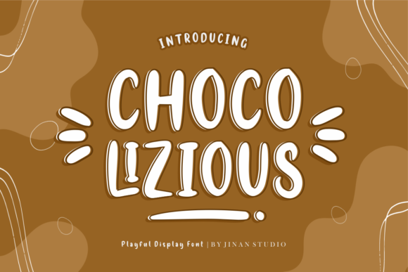 Chocolizious: The Playful Display Font for Romantic Branding