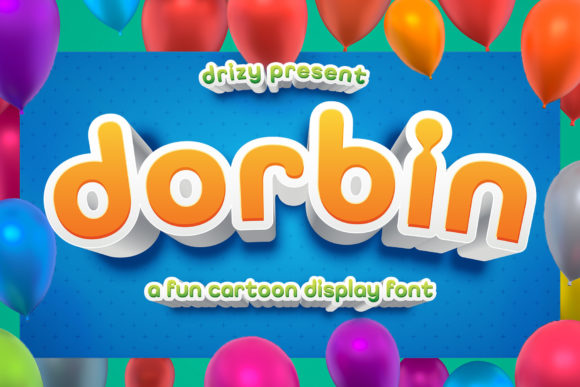 Dorbin Display Font for Playful Editorial Design