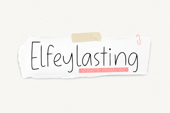 Elfeylasting: A Stylish Font for Professional Branding