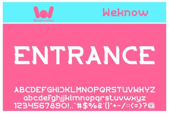Entrance Font for Bold Branding and Creative Projects