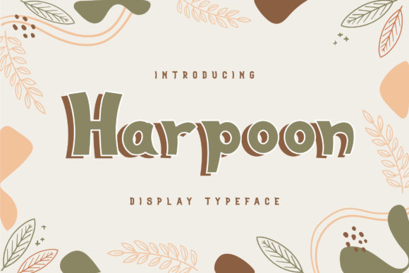Harpoon Font for Bold Web Design and Branding