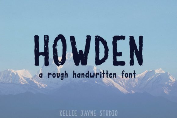 Howden: The Handcrafted Display Typeface for Modern Digital Brands