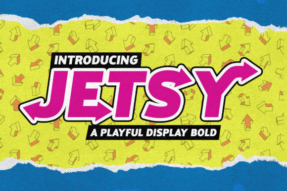 Jetsy: A Fun Font for Business Branding