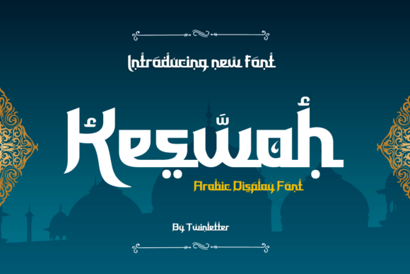 Keswah: A Premium Display Font for Authentic Brand Identity