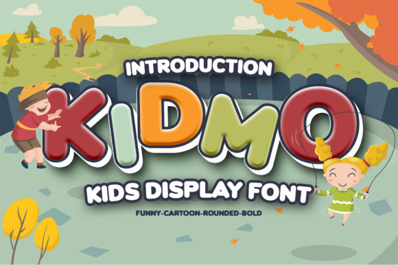 Kidmo Font for Playful and Professional Branding