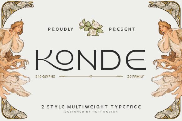 Konde Free Download: The Elegant Display Font for Modern Design