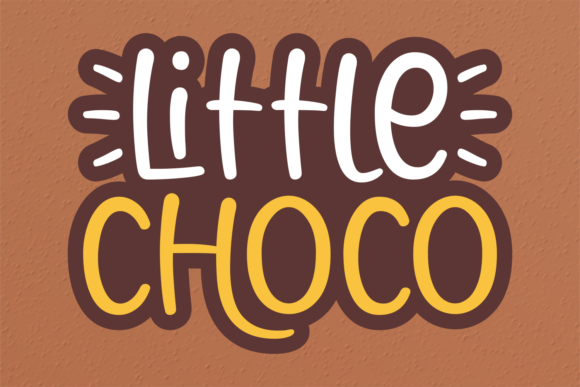 Little Choco: A Cozy Display Font for Creative Branding
