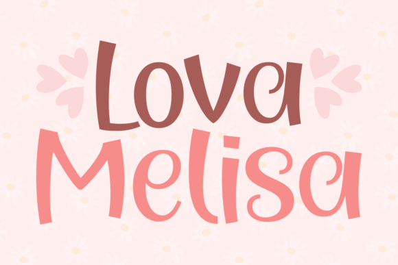 Lova Melisa: A Chic Display Font for Branding Projects