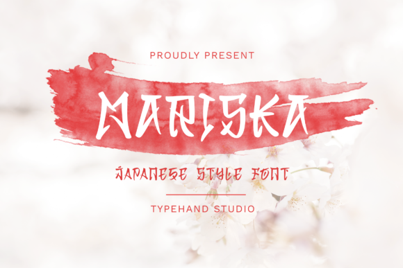 Mariska: The Authentic Japanese Display Font for Branding