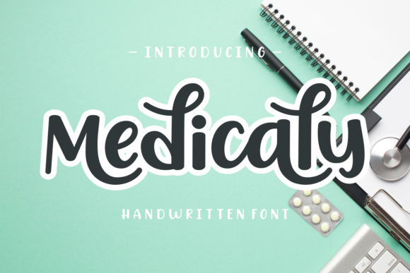 Medicaly: The Playful Display Font for Personal Campaigns
