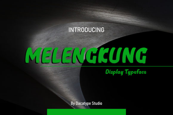 Melengkung Font Download for Creative Projects