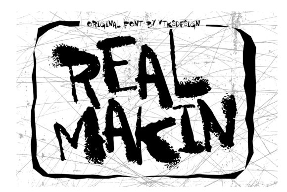 Realmakin: A Cool Display Font for Editorial Design