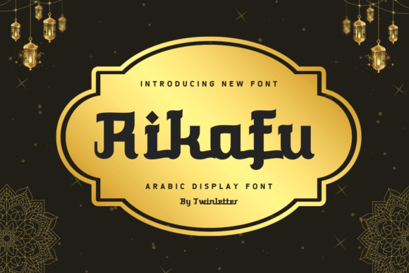Rikafu Arabic Font for Creative Makers and Designers