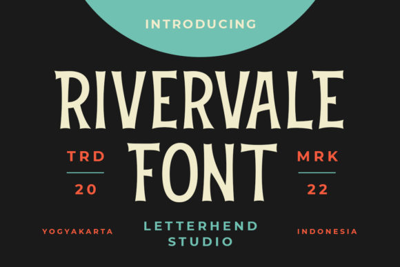 Rivervale Typeface Review for Vintage Branding Projects