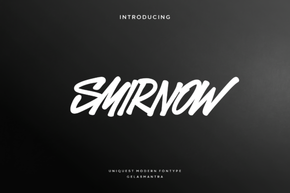 Smirnow: The Bold Graffiti Typeface for Editorial Impact