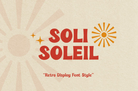 Soli Soleil Font for Stylish Branding and Display Needs