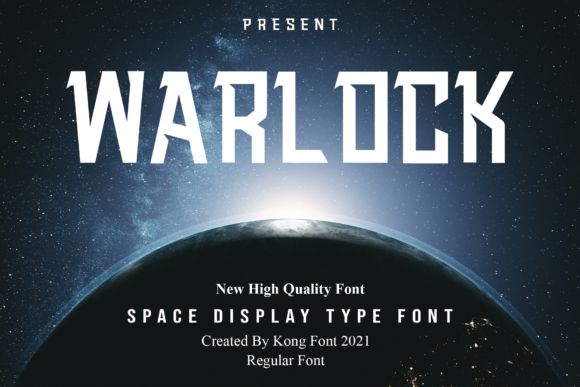 Warlock Display Font for Bold Editorial Design